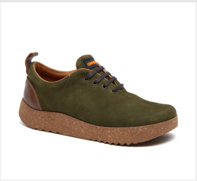 COMFORTFUSSE ASTER SNEAKER OLIVE GREEN (EURO: 45) size 11 in Men's Shoes in Oakville / Halton Region - Image 3