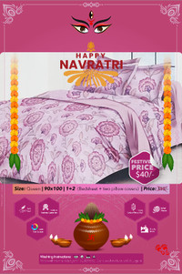 Navratri Sale on Bed Sheets