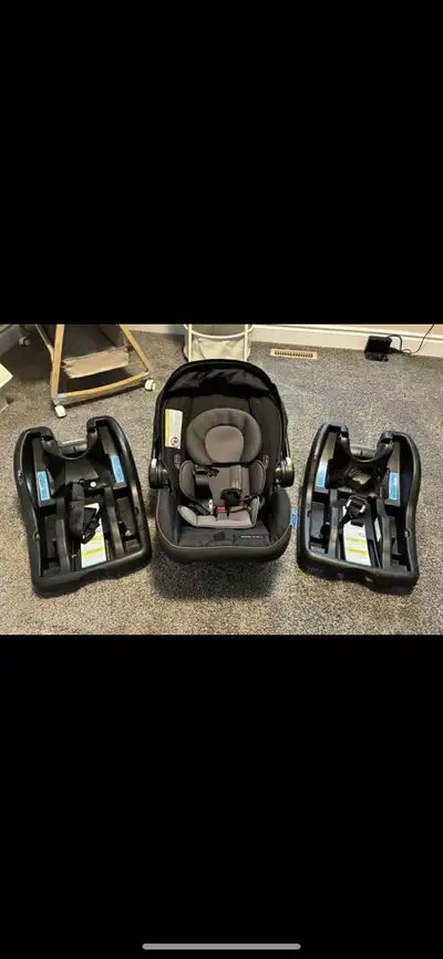 GRACO CAR SEAT + 2 bases, View more