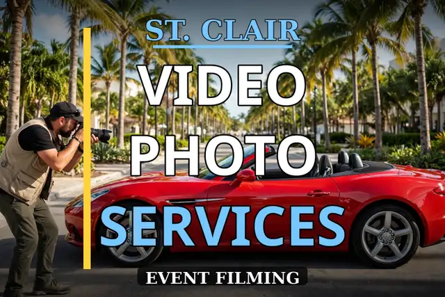 Music Video & Photo Shoots — St. Clair from $150