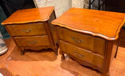 Wooden Night Stands x 2, View more