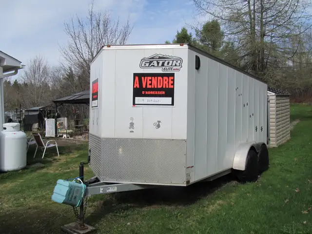 Remorque fermée GATOR Elite 2018 in Cargo & Utility Trailers in Sherbrooke - Image 3