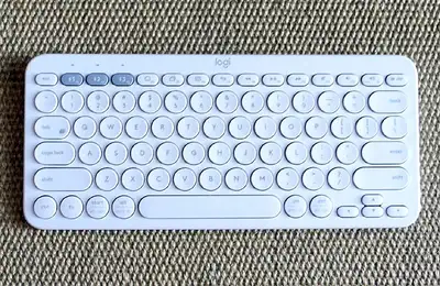 Logitech K380 Wireless Bluetooth Multi-Device Keyboard, View more