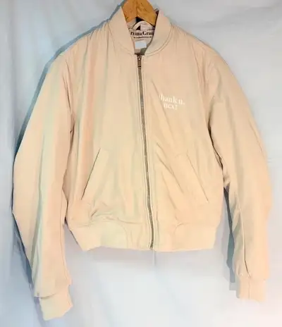 PARKER PICKERS - This small size Ariana Grande tour jacket - THANK U, NEXT - is pristine. Priced che...