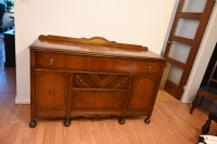 Solid vintage dining room set