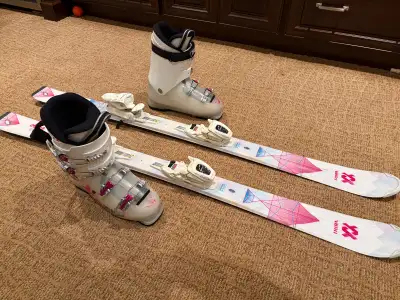 Girl ski & boots , View more