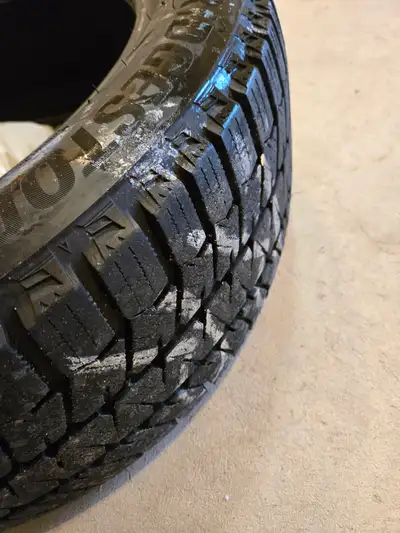 I bought these tires from Costco and I used these tires only 3 winters, they are in great condition....