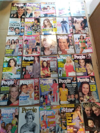 People Magazines lot from 1990's and 2000s