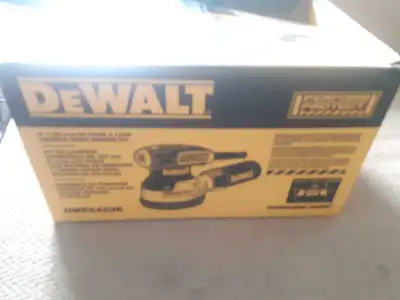 I'm selling a used Dewalt DWE6423K random orbit palm sander kit. This sander features a 5-inch (125...