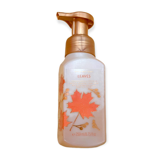 BATH & BODY WORKS LEAVES GENTLE FOAMING HAND SOAP 259ML - NEW  in Health & Special Needs in City of Toronto - Image 2