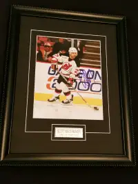 Scott Niedermayer Autographed New Jersey Devils 8x10 Framed