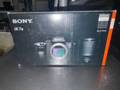 I'm selling my lightly used Sony A7iii camera. It was used very unfrequently over the past few years...