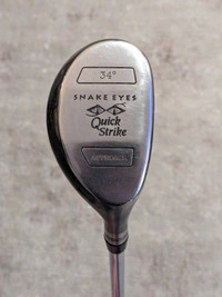 Snake Eyes Hybrid Approach (34º) Golf Club