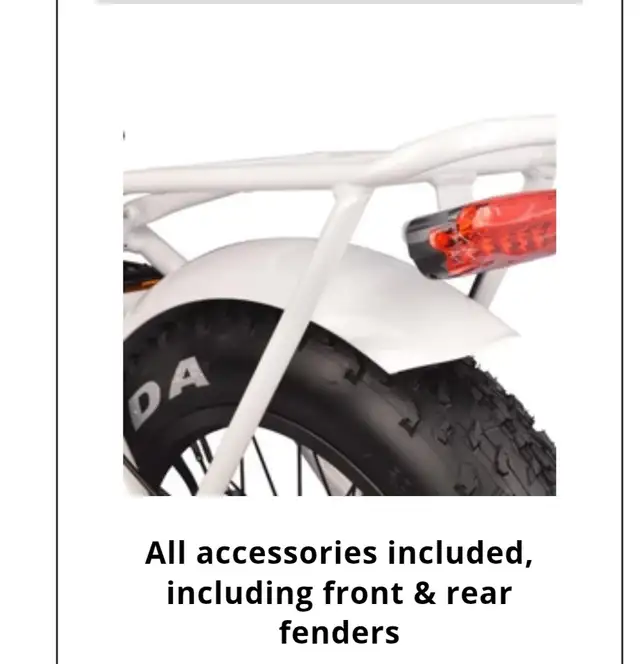 Fat Tire folding Electric bike in eBike in Calgary - Image 6