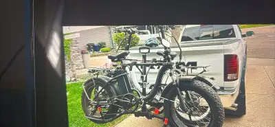 2- 20” fat tire foldable E bikes, View more