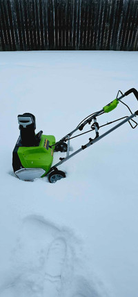 Snow thrower for sale