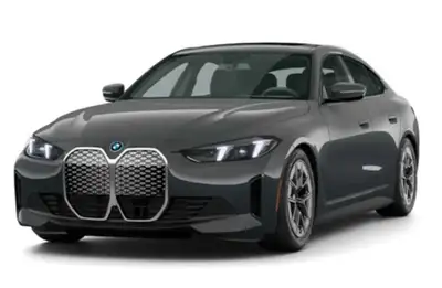 2025 BMW i4 coupe electric grey metallic with black leather inside. No accidents no dents. Take over...