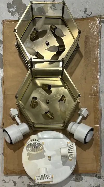Assorted Lighting Fixtures Collection, View more