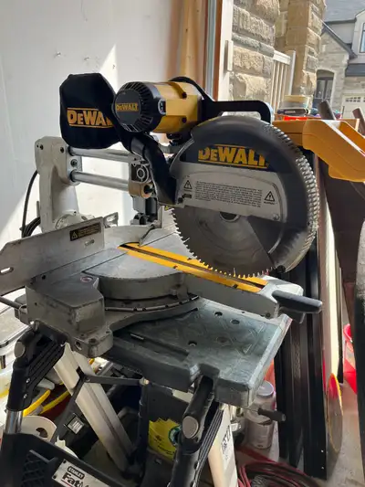 DEWALT COMPOUND MITER SAW, View more