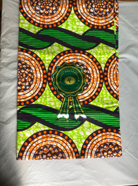 African fabric Super Wax Hollandaise 6 yards 