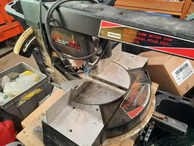 Craftsman radial arm mitre saw, View more