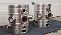 50 liter Inspection keg  stainless steel 