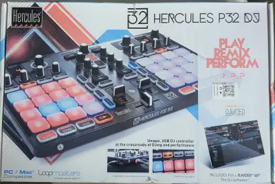 New - Hercules P32 DJ Controller, View more