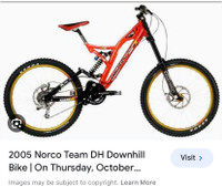 Looking for a norco down hill bicycle 