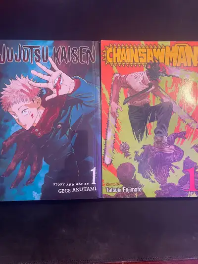  Chainsaw man & Jujutsu Kaisen Manga, View more