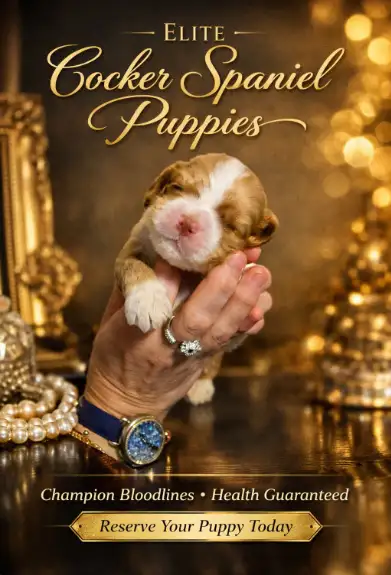 Exclusive American Cocker Spaniel Puppies — Now Accepting Reserv, View more