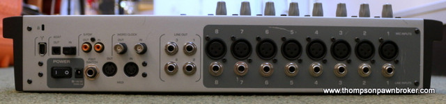 M-AUDIO PROJECTMIX I/O FIREWIRE CONTROL SURFACE AUDIO INTERFACE in Pro Audio & Recording Equipment in Hamilton - Image 4