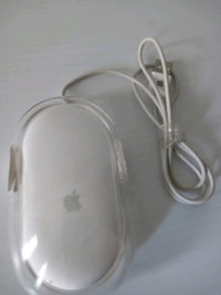 Apple Pro M5769 USB Mouse Clear White Case