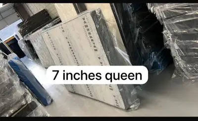 Never Used !! Queen Mattress & Box Spring !! Cash on Delivery, View more