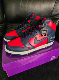 Nike SB Dunk High Supreme By Any Means Navy size 10.5