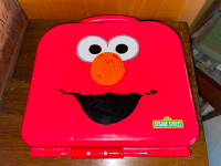 2014 Elmo On the Go ABC Letters Red Carrying Case Sesame Street