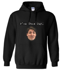 F Trudeau custom hoodie/shirt.