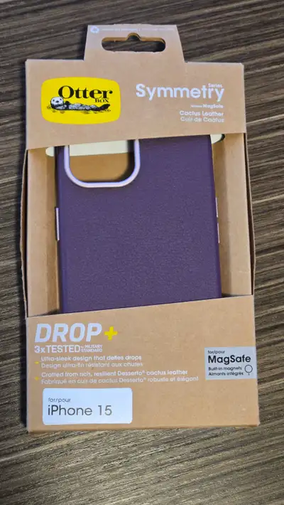 Brand New - OtterBox Symmetry - for iPhone 15 - Cactus, View more