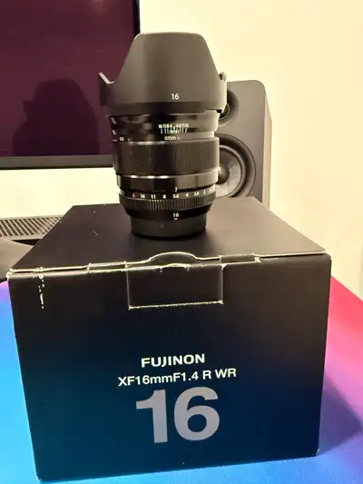 Fuji 16mm f1.4 lens, View more