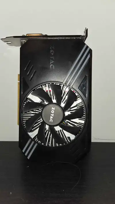 Selling my used Zotac GTX 1060 graphics card, a reliable and efficient card for gaming and other gra...