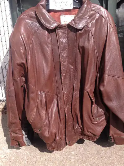 Men's Leather Jacket Made in Canada, View more
