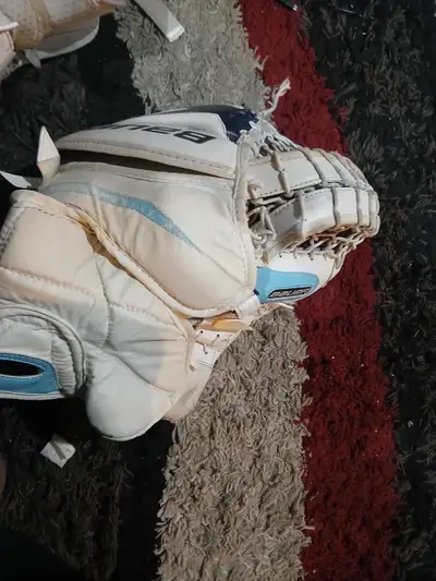 Goalie Glove and blocker , View more