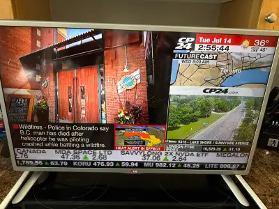 32” LG Smart TV, View more