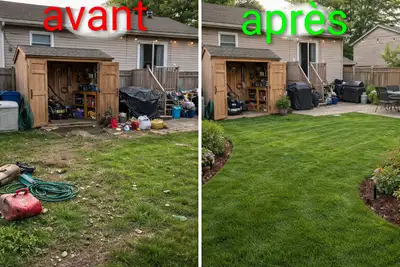 Nettoyage terrain/jardin – 2 pers, rapide, propre, pas cher, View more