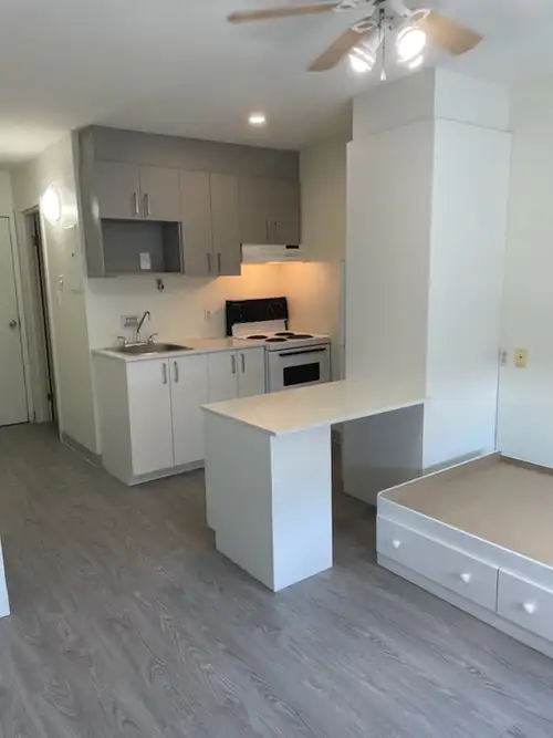 studio à louer . toutes commodités incluses chauffage électricité eau wifi . partiellement meublé ....