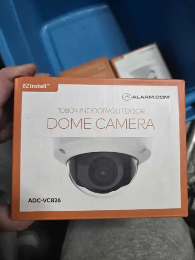 I'm selling an Alarm.com dome camera, model ADC-VC826, designed for both indoor and outdoor use with...