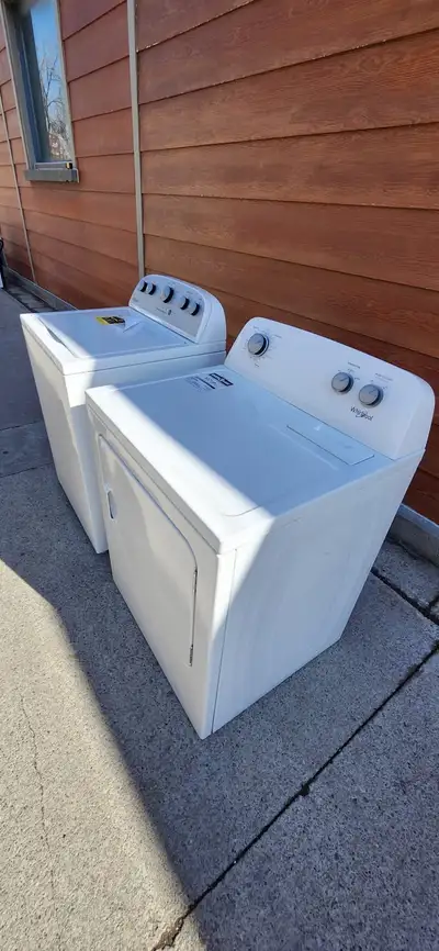Whirlpool Washer & Dryer Set – Must Go!, View more