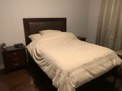 Solid Wood Queen Bedroom Set, View more