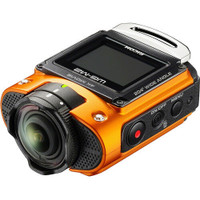 RICOH UHD 4K Action Video Camera 1.5-Inch LCD Orange WG-M2