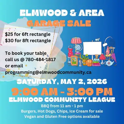 Elmwood Community League Garage Sale!, View more