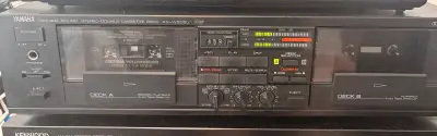 Yamaha KX-W202U Stereo Double Cassette Deck, View more